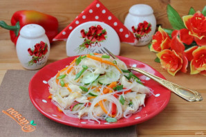 Фунчоза с индейкой