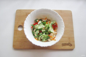 Фунчоза с индейкой