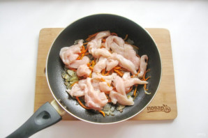 Фунчоза с индейкой