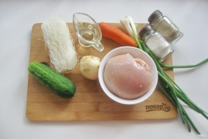 Фунчоза с индейкой