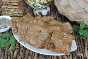 Галеты с семечками Галеты с семечками