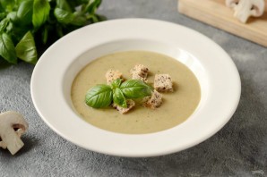 Грибной суп-пюре без сливок