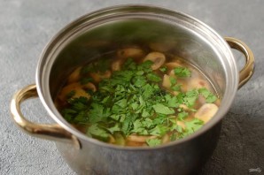 Грибной суп-пюре без сливок