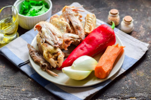 Хе из куриных крылышек