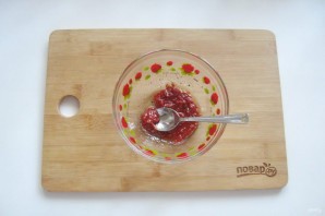 Хек тушеный в соевом соусе