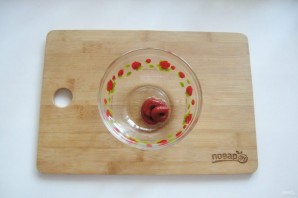 Хек тушеный в соевом соусе