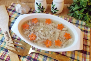 Холодец из курицы и индейки