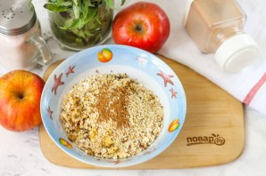 Яблочный крамбл ПП