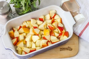 Яблочный крамбл ПП