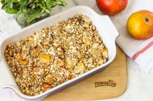 Яблочный крамбл ПП