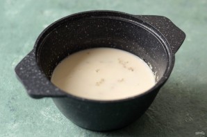 Ячневая каша с бананом