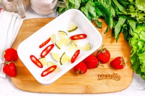 Карпаччо из креветок