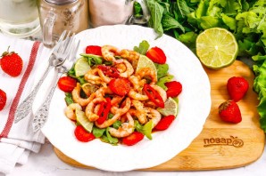 Карпаччо из креветок