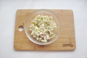 Киш с курицей и цветной капустой