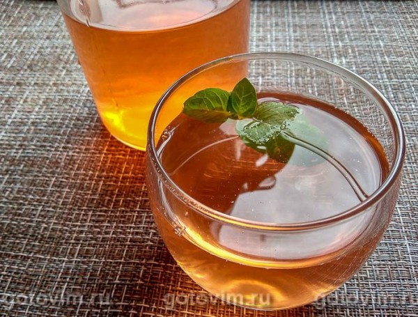 Компот из клубники и ревеня Компот из клубники и ревеня