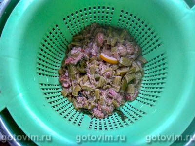 Компот из клубники и ревеня Компот из клубники и ревеня