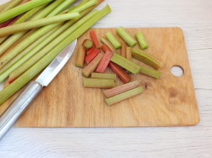 Компот из ревеня на зиму