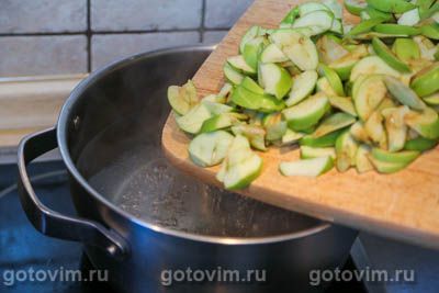 Компот из зеленых яблок Компот из зеленых яблок