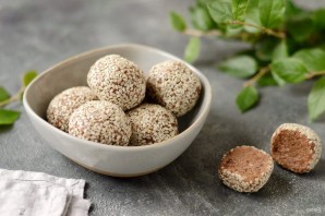 Конфеты из зеленой гречки