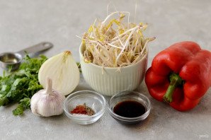 Корейский салат из маша