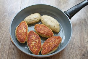 Котлеты из щуки с картошкой