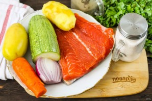 Крем-суп из форели