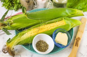 Кукуруза в микроволновке