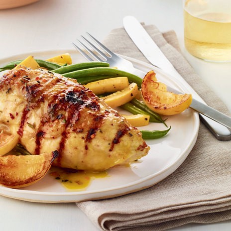 Курица с масляно-лимонным соусом Курица с масляно-лимонным соусом