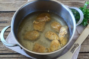 Курица в лимонном соусе по-китайски