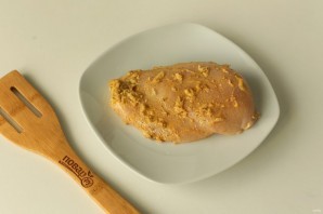 Куриная грудка в фольге в мультиварке