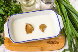 Куриная печень в горчичном соусе