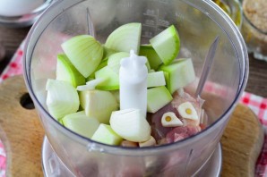 Куриные котлеты с кабачком в духовке