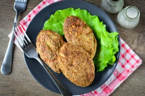 Куриные котлеты с кабачком в духовке