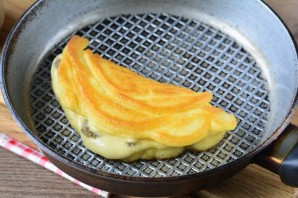 Ленивые чебуреки на кефире с фаршем