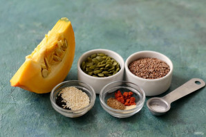 Льняные хлебцы с тыквой