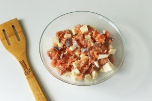 Лоранский пирог с рыбой