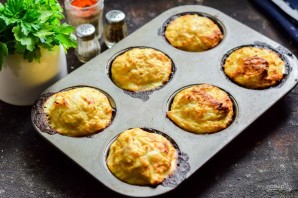 Маффины из курицы и кабачков Маффины из курицы и кабачков