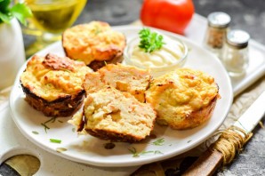 Маффины из курицы и кабачков Маффины из курицы и кабачков