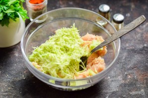 Маффины из курицы и кабачков Маффины из курицы и кабачков