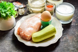 Маффины из курицы и кабачков Маффины из курицы и кабачков