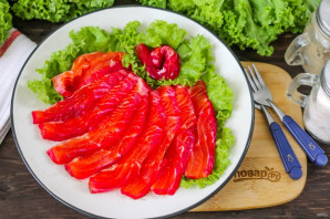 Малосольный лосось от Гордона Рамзи