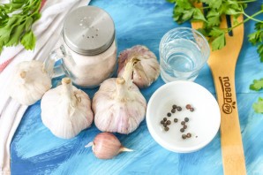Маринованный чеснок зубчиками без стерилизации