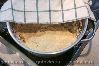 Мини пицца с беконом и жареными лисичками