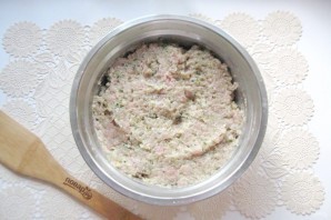 Мясные котлеты с баклажанами