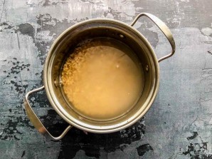 Молочный суп с перловкой