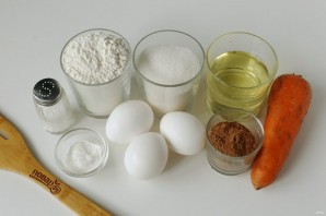 Морковный пирог с какао