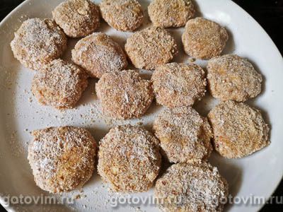 Наггетсы из говяжьего фарша с плавленым сыром