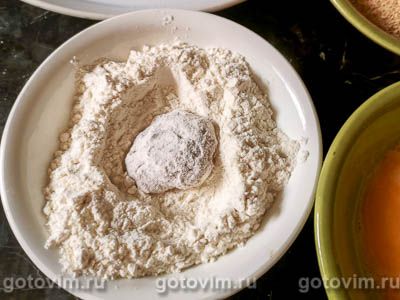 Наггетсы из говяжьего фарша с плавленым сыром