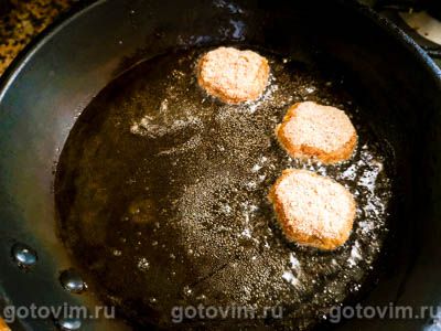 Наггетсы из говяжьего фарша с плавленым сыром