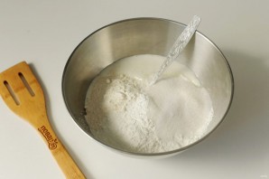 Оладьи на кефире с крахмалом